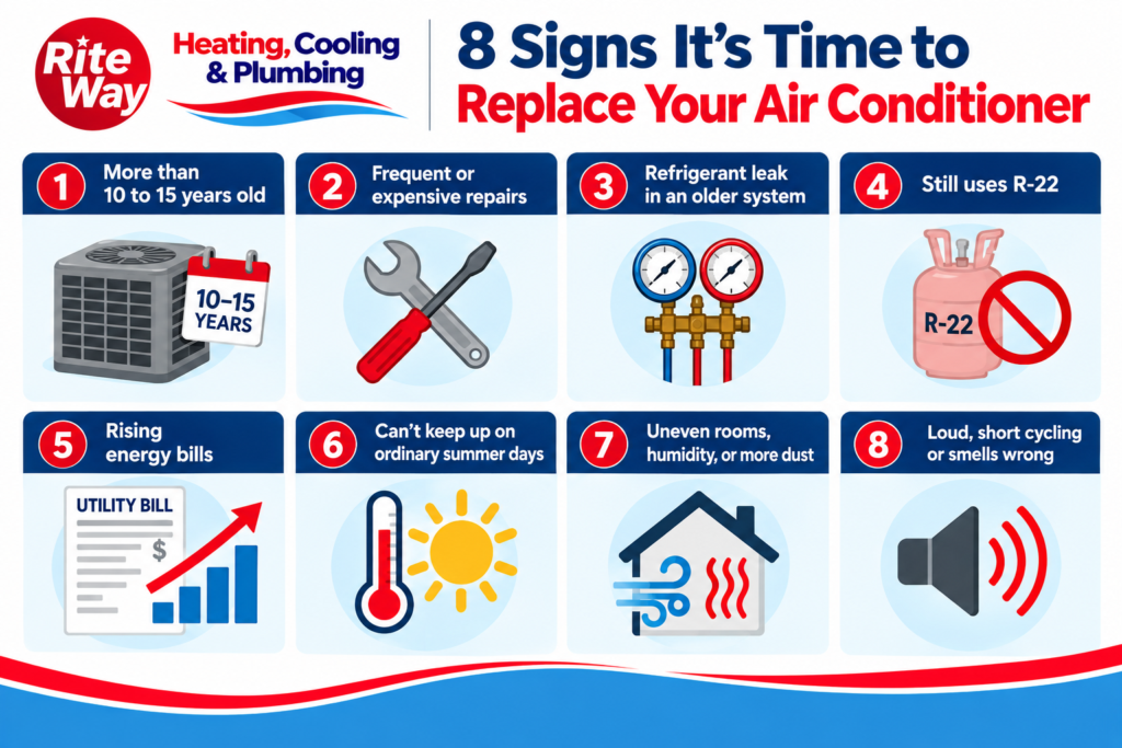 Signs Time To Replace AC Rite Way