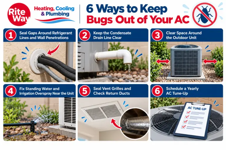 Ways to Keep Bugs Out of AC Rite Way