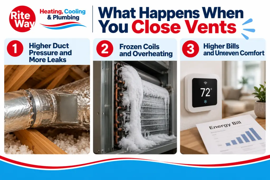 What Happens When You Close Vents Rite Way